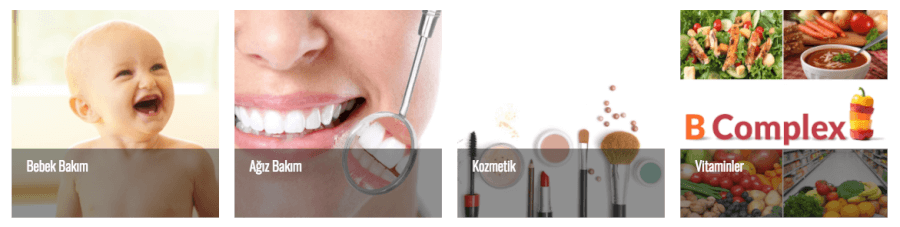 recete.com kampanya kodu Recetemağazasındaki kategoriler
