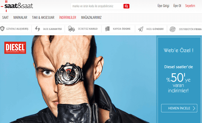 hediye çeki kodu Saat ve Saat