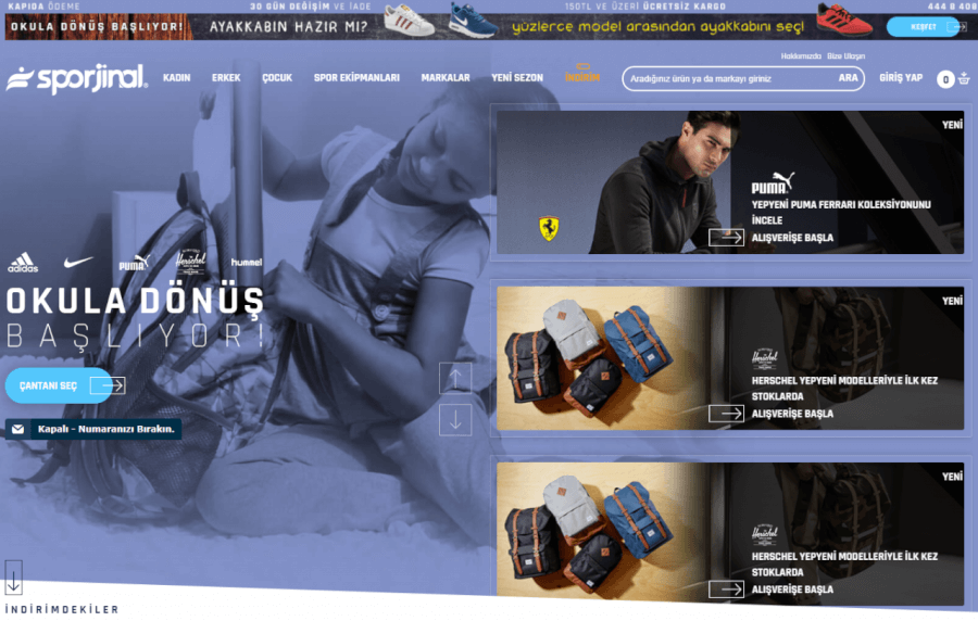 Okula dönüş gibi çeşitli kampanyalardan yararlanabilirsiniz Okula dönüş gibi çeşitli kampanyalardan yararlanabilirsiniz