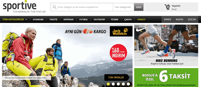 indirim kodu Sportive