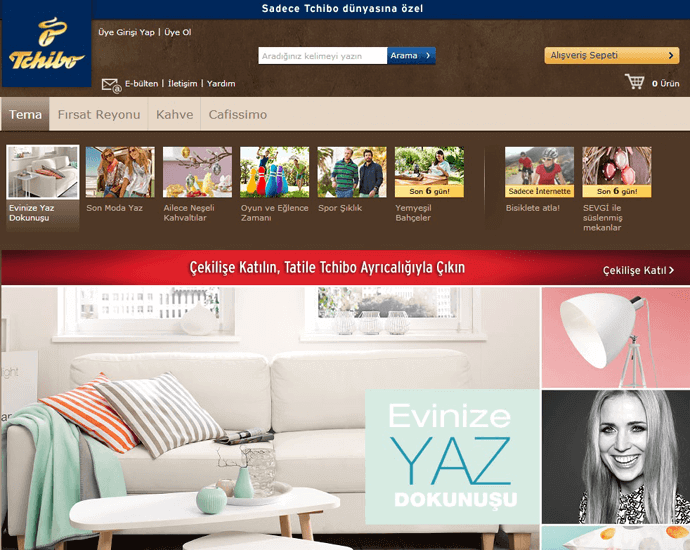 Tchibo Ana Sayfa Tchibo İndirimli Ürünler