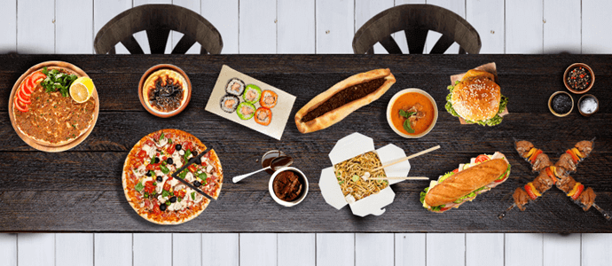 Yemeksepeti mağazası ürünleri