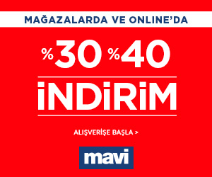 %30 - %40 Mavi İndirimi
