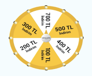 Pierre Cardin Hediye Çarkı