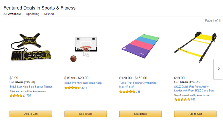 Ассортимент интернет-магазина