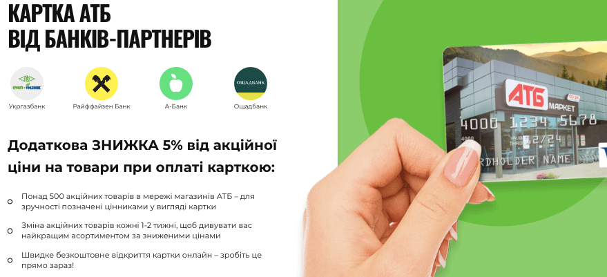 АТБ карта
