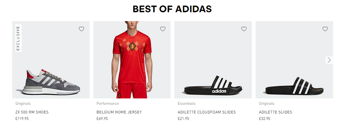 The best of the pack at Adidas