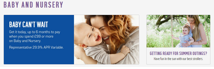 All essentials for a new baby