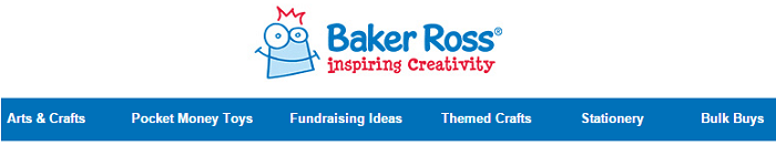 Baker Ross website Baker Ross website