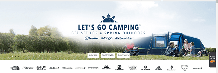 Blacks website Blacks website