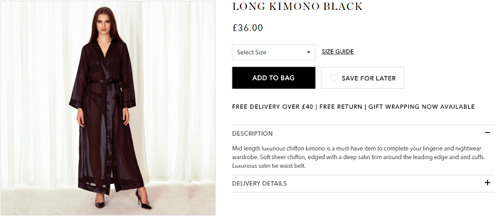 Bluebella Lingerie bag Bluebella Lingerie bag