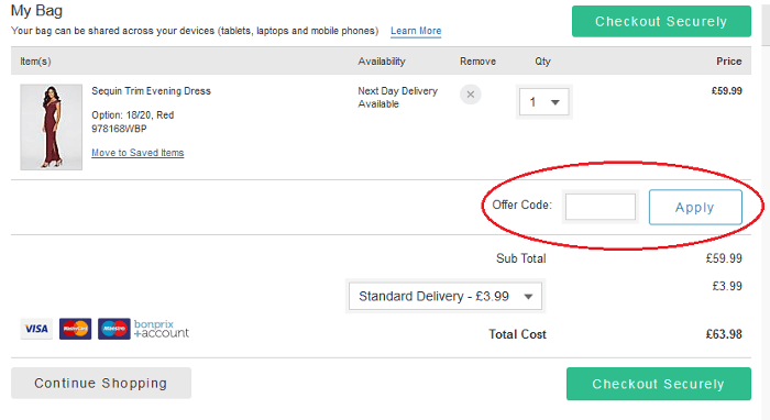 Bonprix bag Bonprix bag