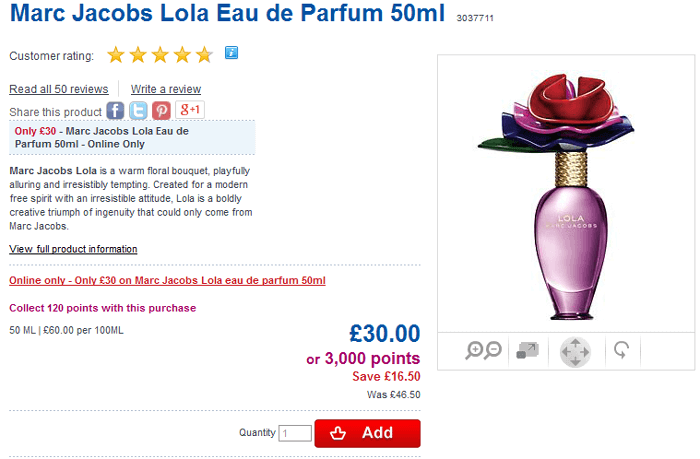 Boots Perfume