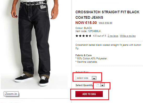 wide range of Burton products Burton Mens Jeans