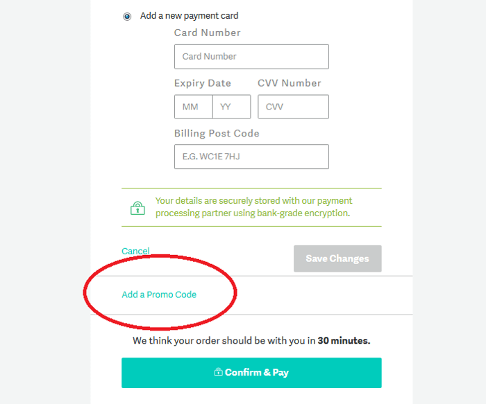 Deliveroo promo Deliveroo promo
