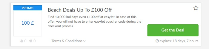 Easyjet deal at picodi Easyjet deal at picodi