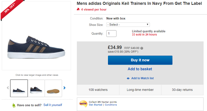 Ebay adidas online coupon code
