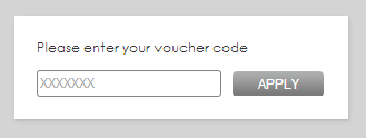 Ecco voucher code box