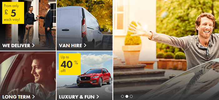 Europcar website Europcar website