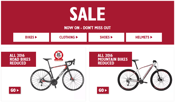 Evans Cycles promo Evans Cycles promo