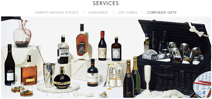 Harvey Nichols service Harvey Nichols service