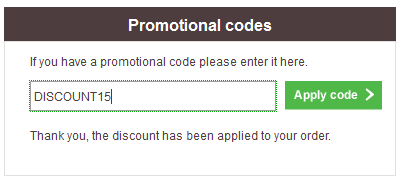 promo code box at checkout promo code box at checkout