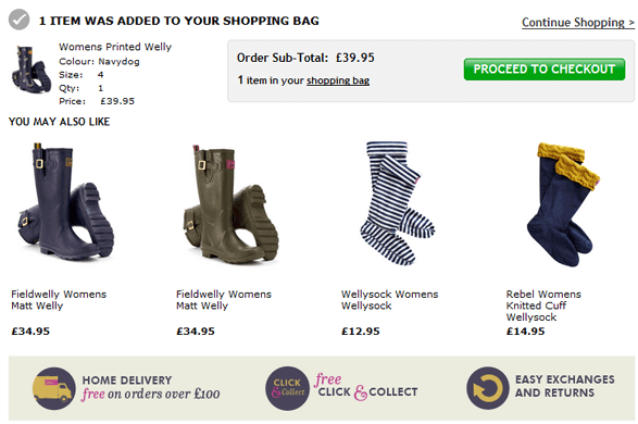 Joules shopping basket