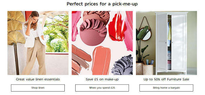 Great prices at Marks and Spencer