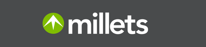 Millets logo Millets logo