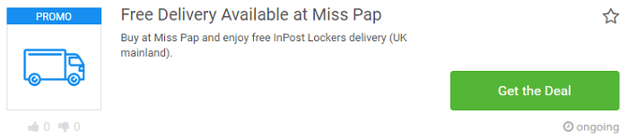 Miss Pap voucher Miss Pap voucher