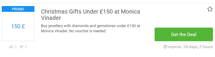 Monica Vinader deals at Picodi Monica Vinader deals at Picodi