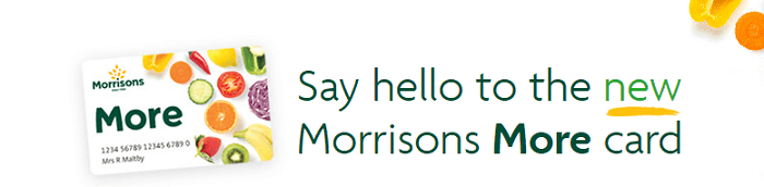 Morrisons card Morrisons card
