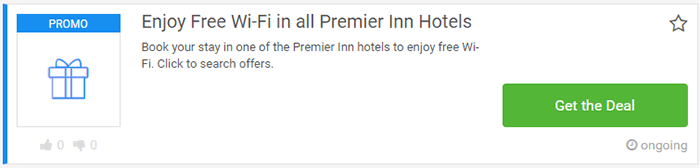 Premier Inn vouchers Premier Inn vouchers