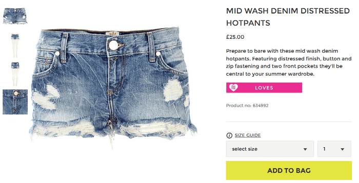 River Island jeans and shorts River Island jeans and shorts