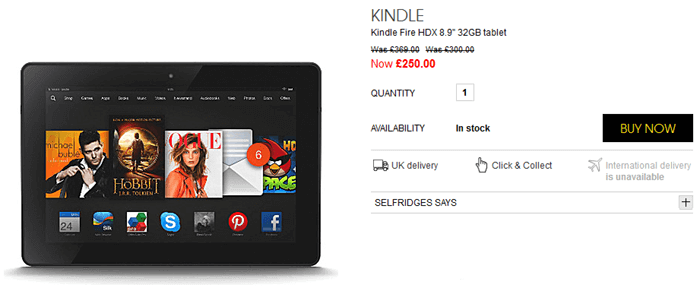 Product on Selfridges Product on Selfridges