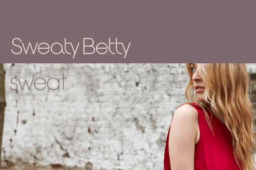SWEATY BETTY logo SWEATY BETTY logo