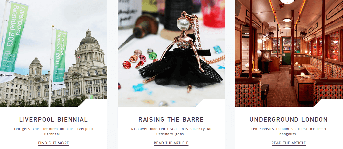 Ted Baker blog