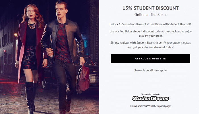 Ted Baker student discount Ted Baker student discount