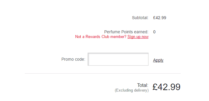 The Perfume Shop bag The Perfume Shop bag