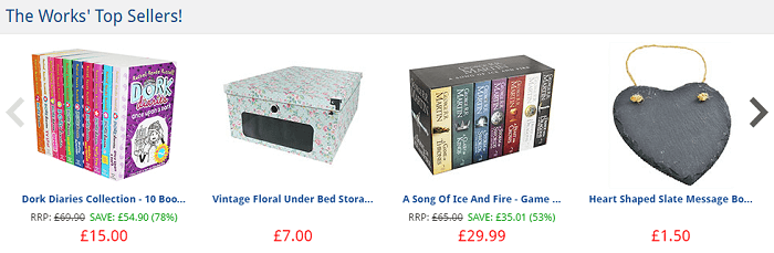 The Works products The Works products