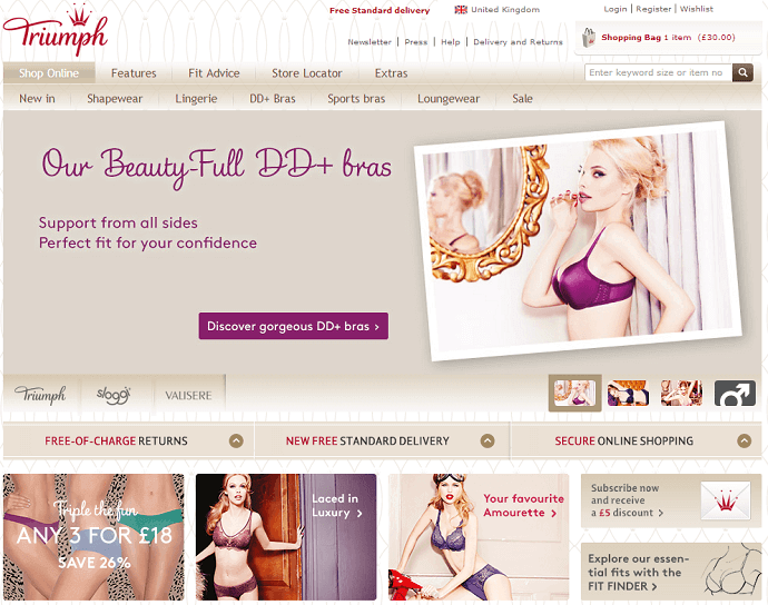 Triumph online store Triumph online store