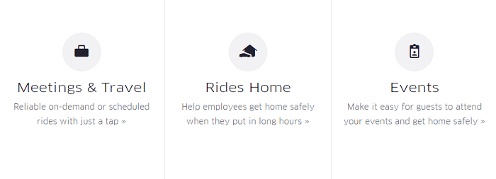 Uber business Uber business