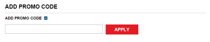 here you can enter your Under Armour promo code Under Armour promo code box