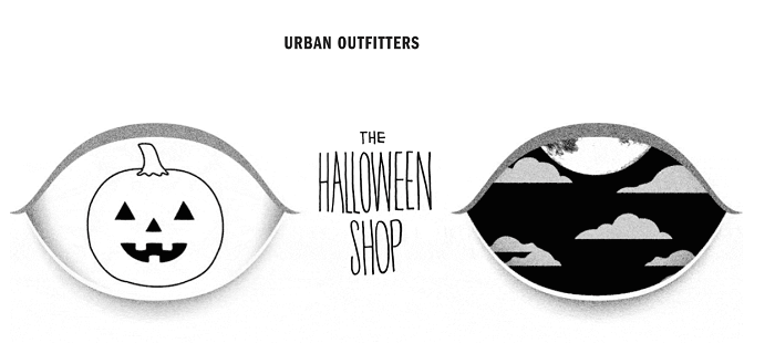 Halloween shop at Urban Outfitters Halloween shop at Urban Outfitters