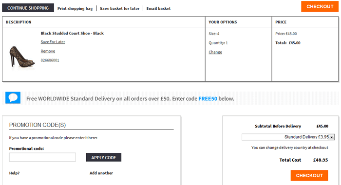 Wallis discount code box Wallis discount code box