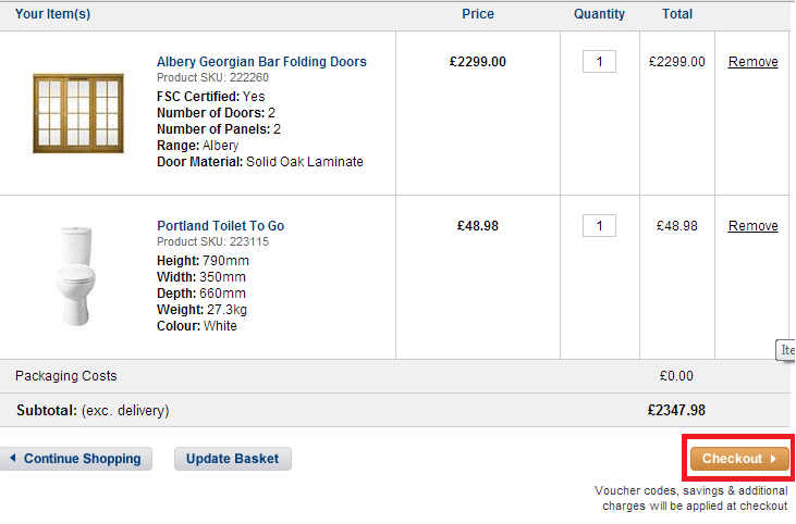 Wickes checkout Wickes checkout