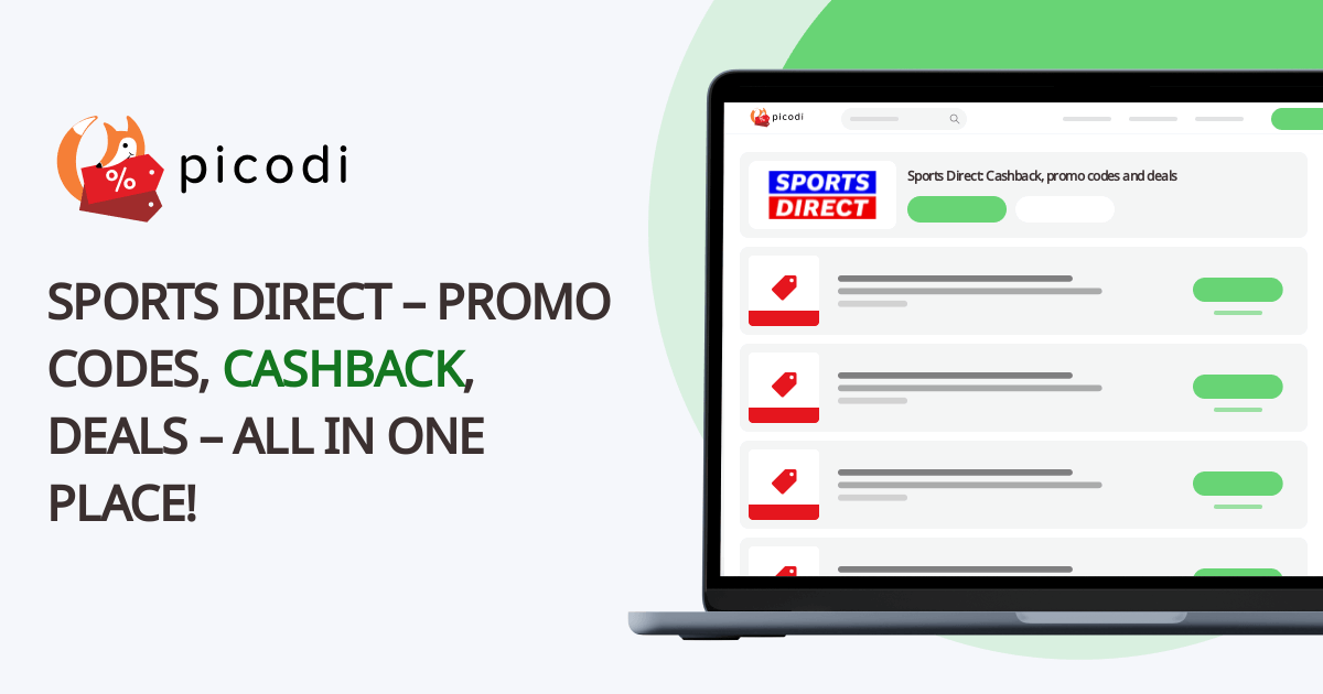 Sports Direct discount code August 2024 Picodi UK