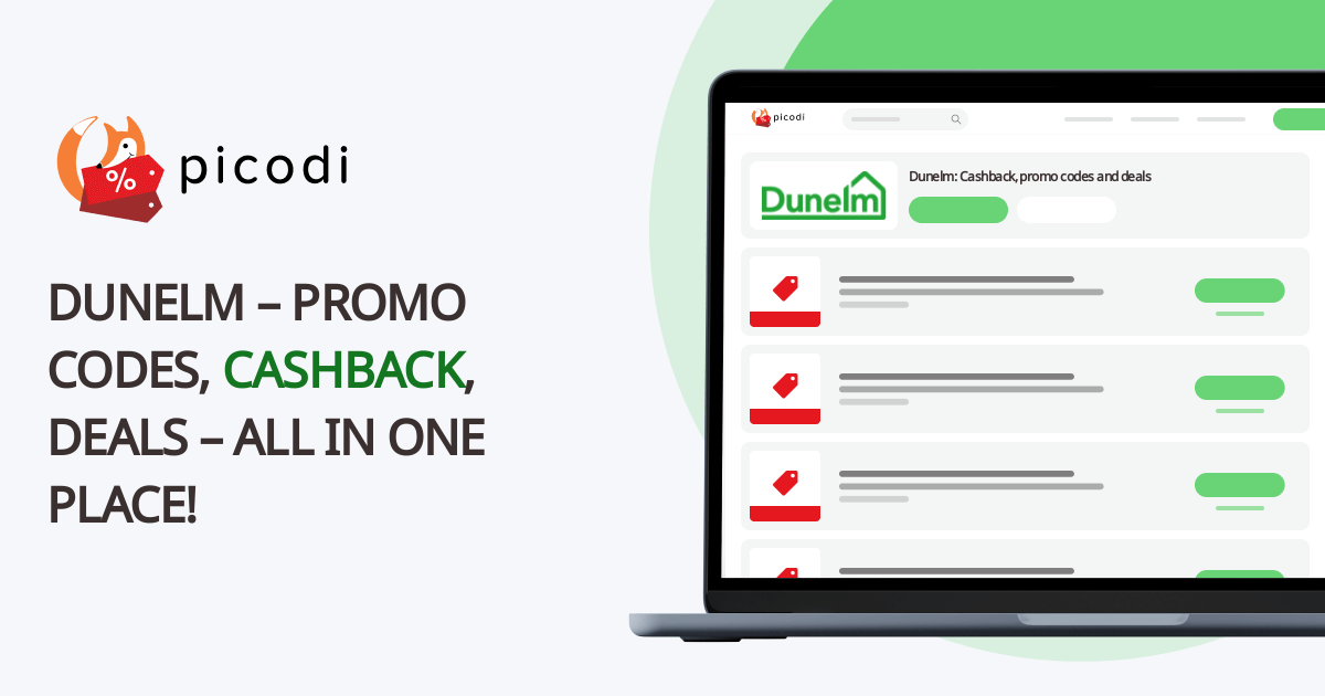 Dunelm discount code August 2024 Picodi UK