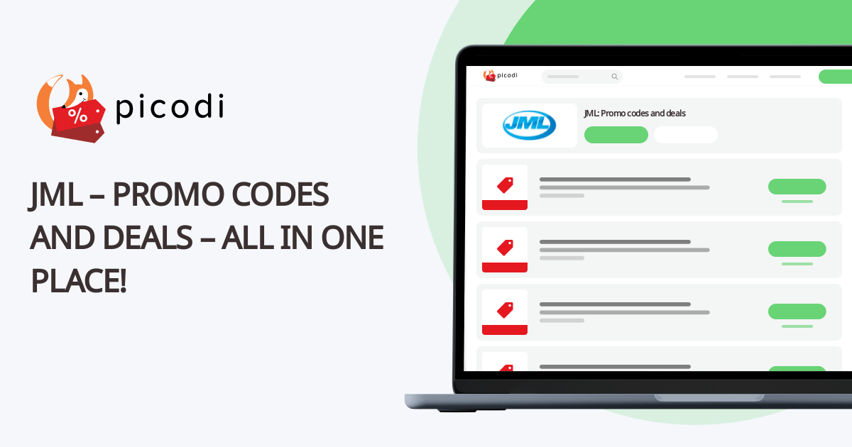 JML Direct discount code August 2024 Picodi UK