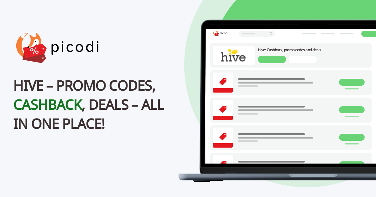 Hive promo code Get one now! May 2024 Picodi UK